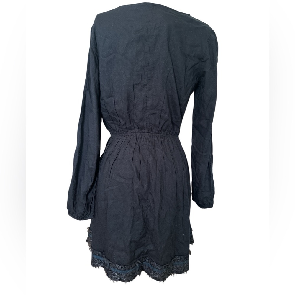 Roxy navy blue Lace Chemise with Elegant Trim - Picture 5 of 7